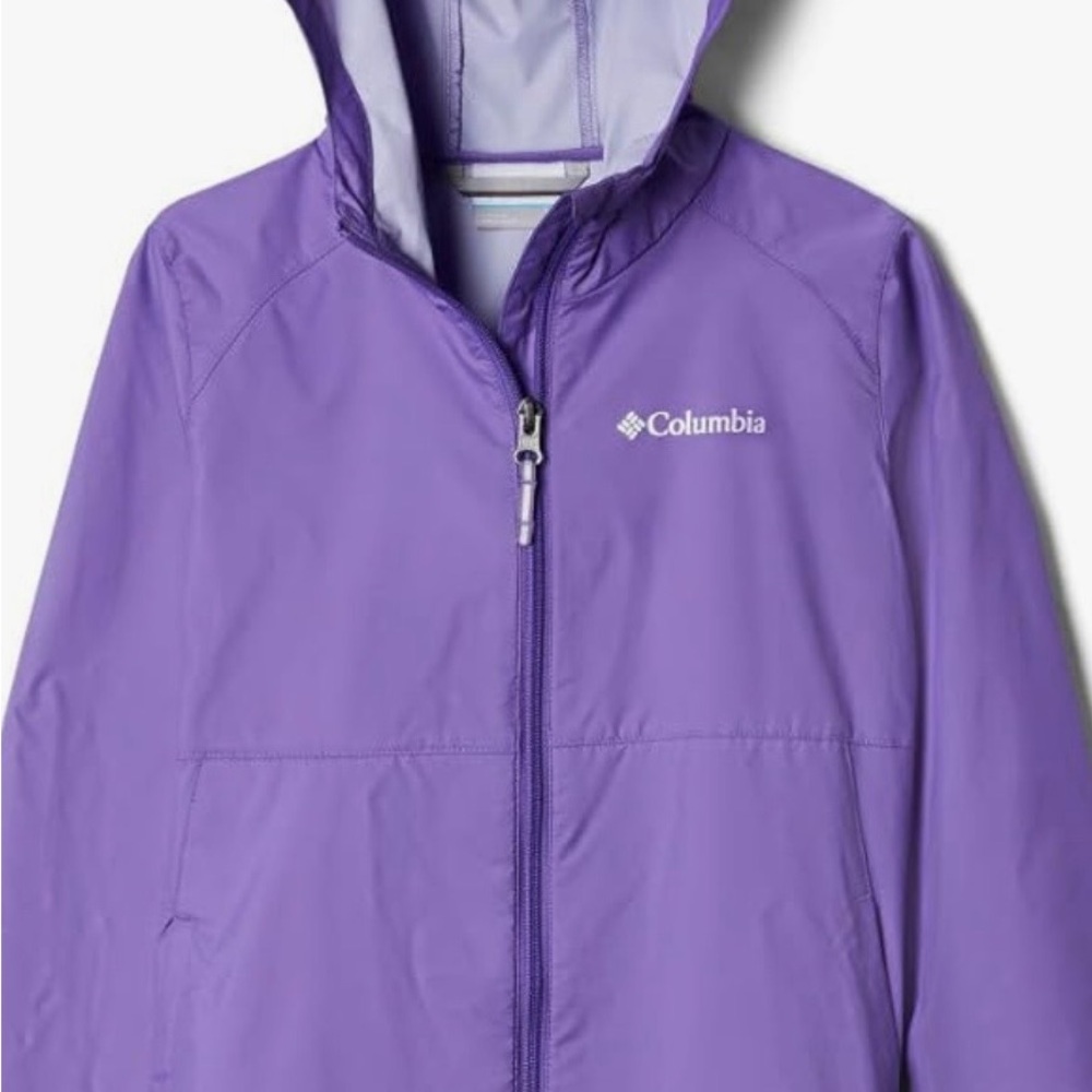 Columbia Purple Kids Switchback II Raincoat